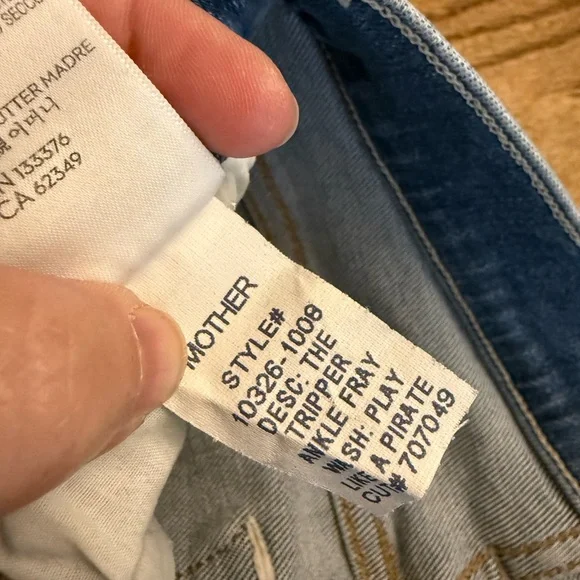 MOTHER tripper ankle fray jeans - Picture 11 of 11